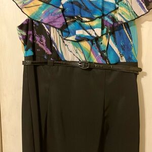 Beautiful black and multiple colors